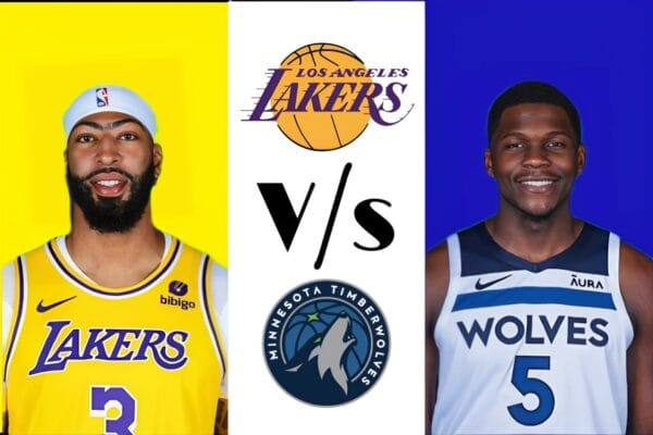 Lakers vs Timberwolves match player stats