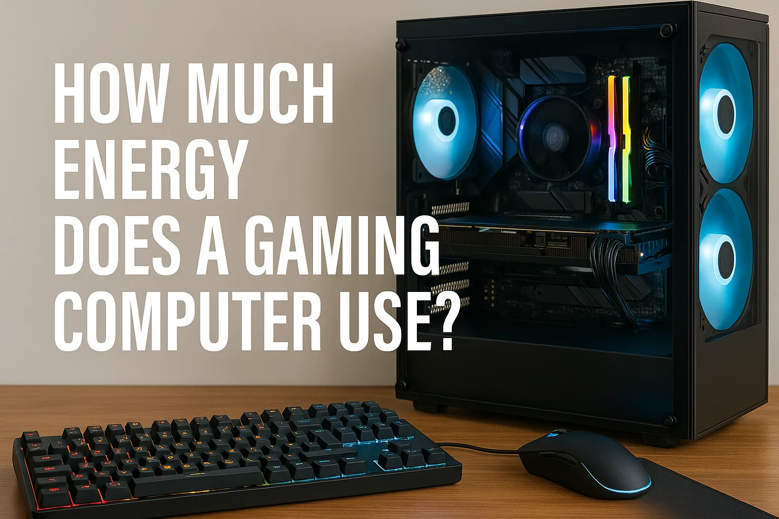 How Much Energy Does a Gaming Computer Use